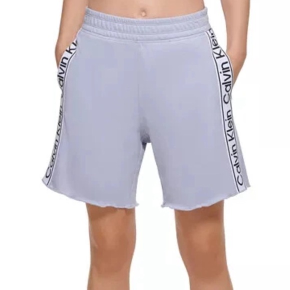 Calvin Klein Performance Women’s Shorts Color: Polar (light blue) - Picture 2 of 10